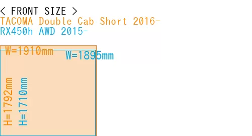 #TACOMA Double Cab Short 2016- + RX450h AWD 2015-